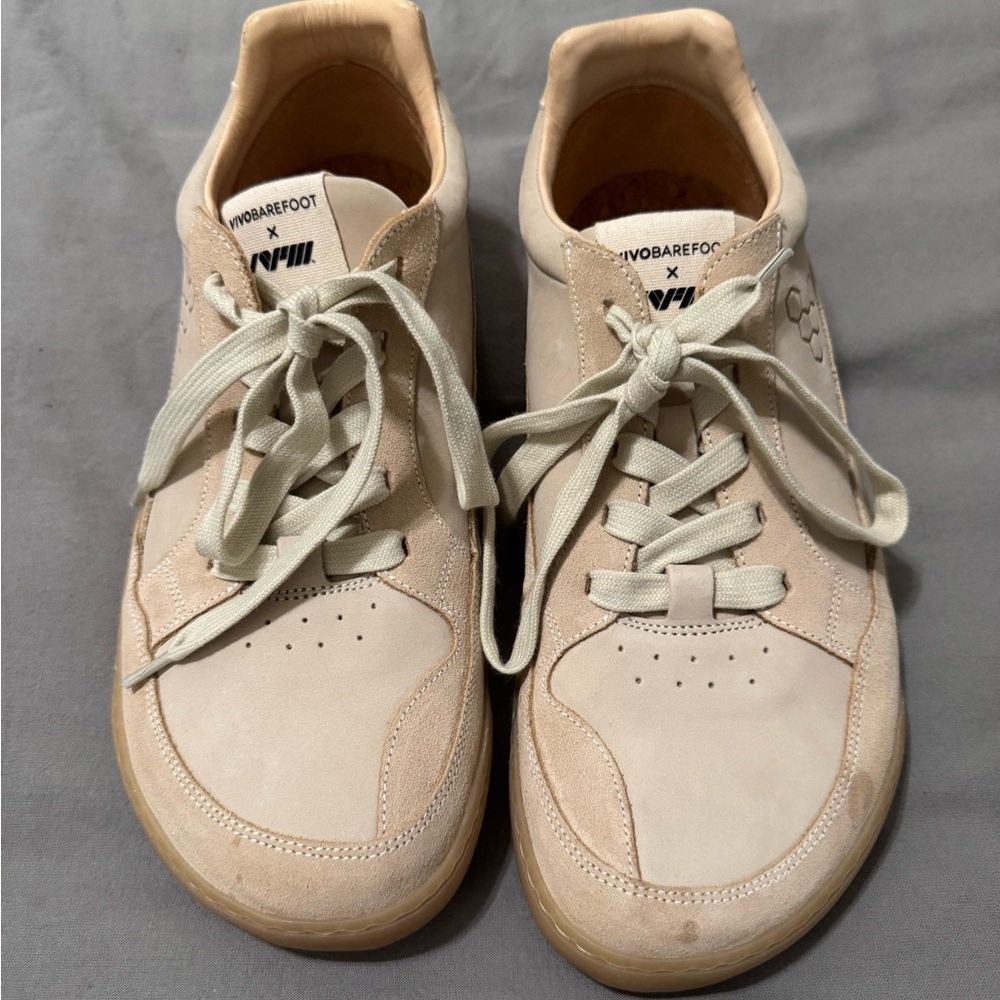 Vivo Barefoot Beige/Tan Minimalist Sneakers